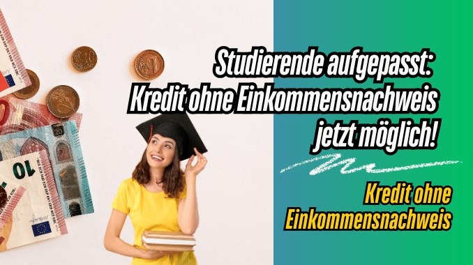 Kredit ohne Einkommensnachweis jetzt möglich