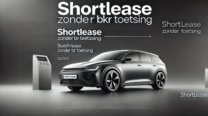 Kreeu.com- Shortlease Privé Zonder BKR Toetsing nu eenvoudiger dan ooit!